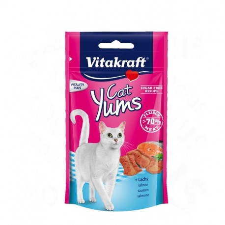 Vitakraft Cat Yums Przysmak z łososiem 40g