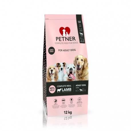 Petner Karma dla dorosłych psów ras dużych z jagnięciną 12kg